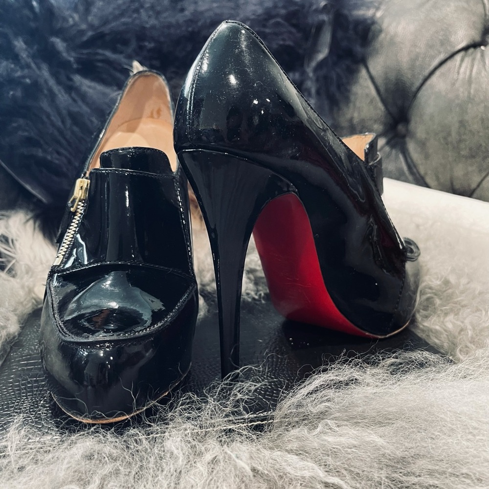 Black Christian Louboutin Bootie